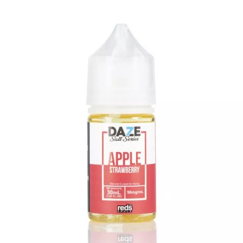 strawberry red s apple e juice 7 daze salt 30ml
