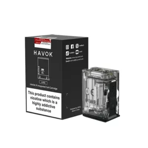 正版 Uwell Havok R POD 酒壺 空煙彈 0.6Ω 創新設計 100%不漏油 咖哩棒