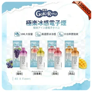 GOKURAKU 12000口 極樂一次性電子煙 電子菸